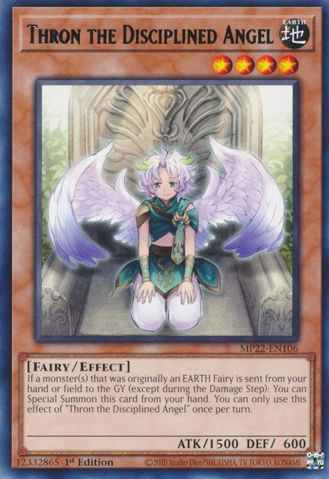 Thron the Disciplined Angel [MP22-EN106] Rare | North Game Den