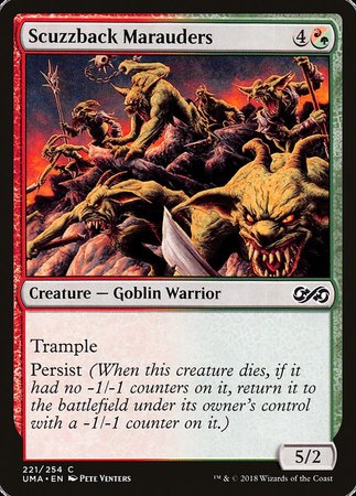 Scuzzback Marauders [Ultimate Masters] | North Game Den
