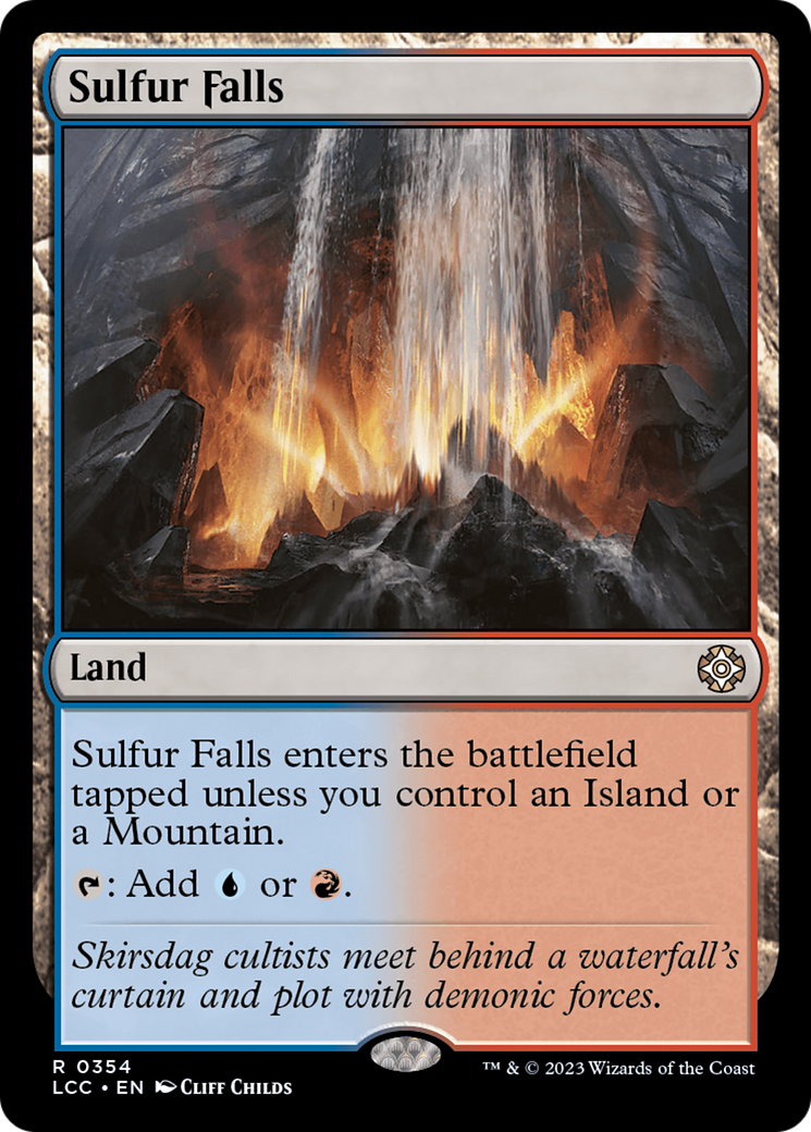 Sulfur Falls [The Lost Caverns of Ixalan Commander] | North Game Den