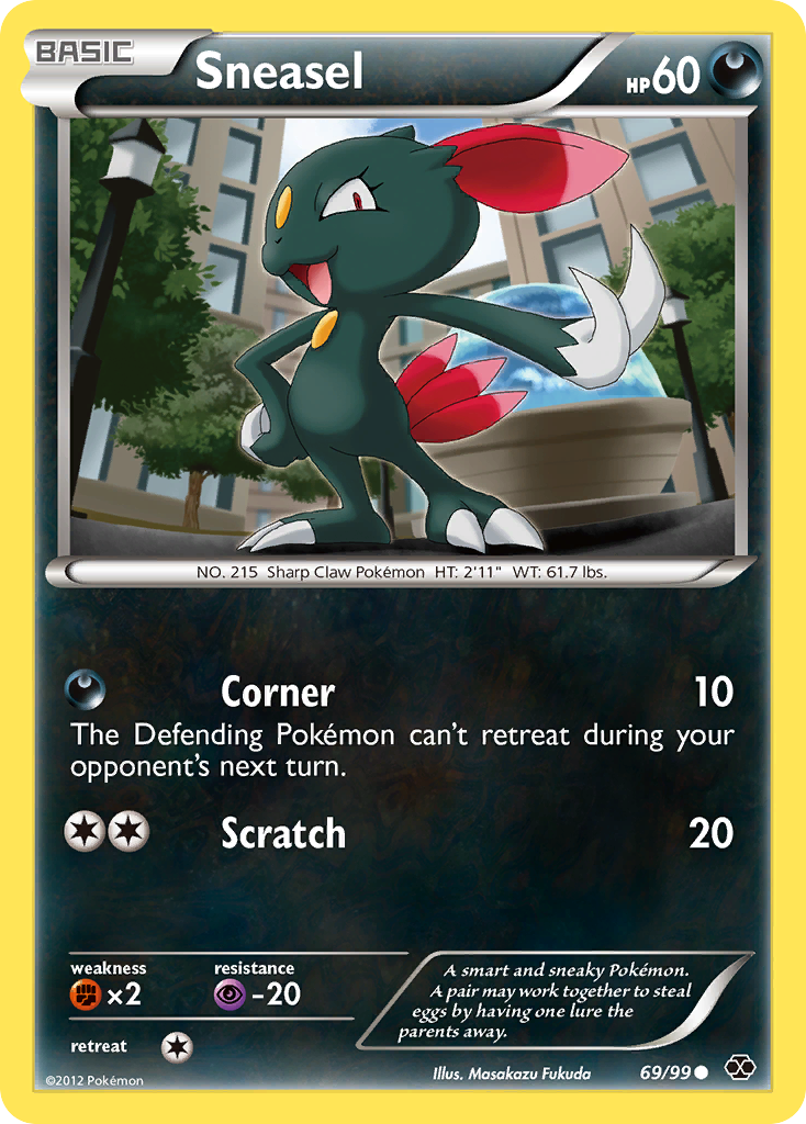 Sneasel (69/99) [Black & White: Next Destinies] | North Game Den