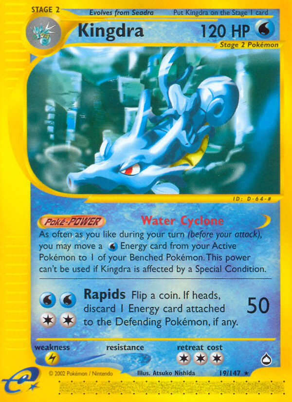 Kingdra (19/147) [Aquapolis] | North Game Den