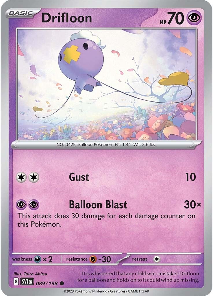 Drifloon (089/198) [Scarlet & Violet: Base Set] | North Game Den