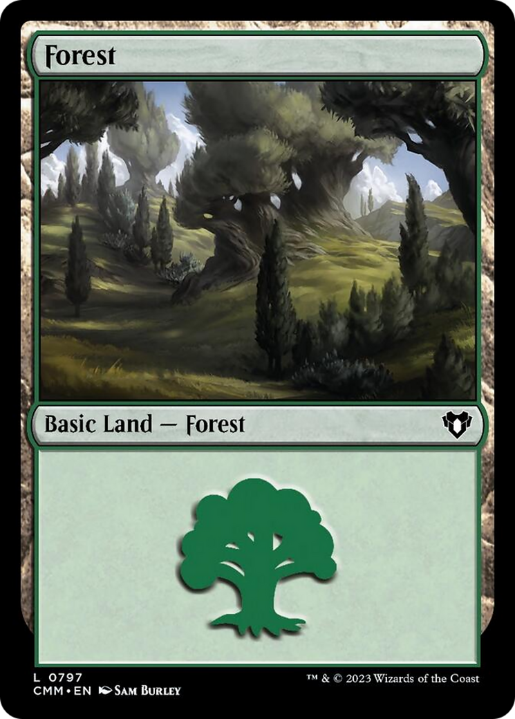 Forest (797) [Commander Masters] | North Game Den