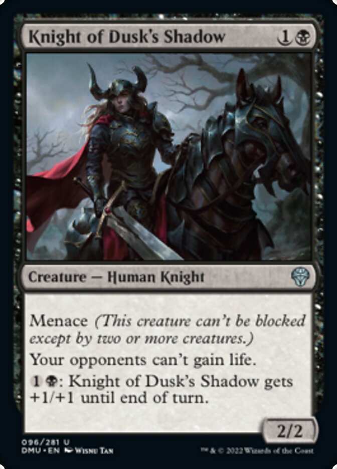 Knight of Dusk's Shadow [Dominaria United] | North Game Den