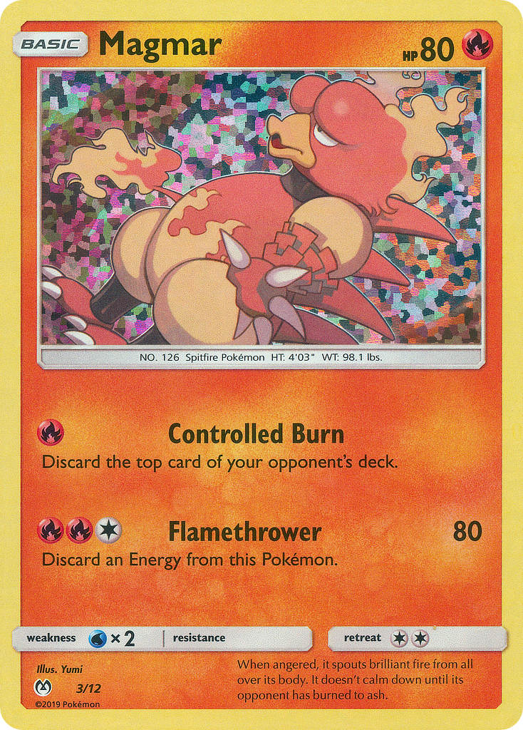 Magmar (3/12) [McDonald's Promos: 2019 Collection] | North Game Den