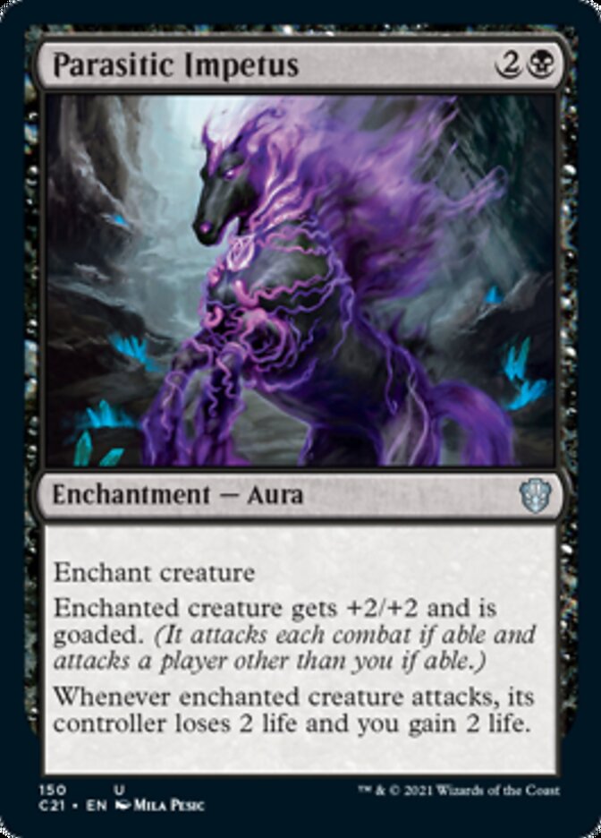Parasitic Impetus [Commander 2021] | North Game Den