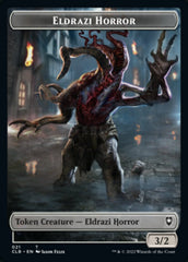 Horror // Eldrazi Horror Double-sided Token [Commander Legends: Battle for Baldur's Gate Tokens] | North Game Den