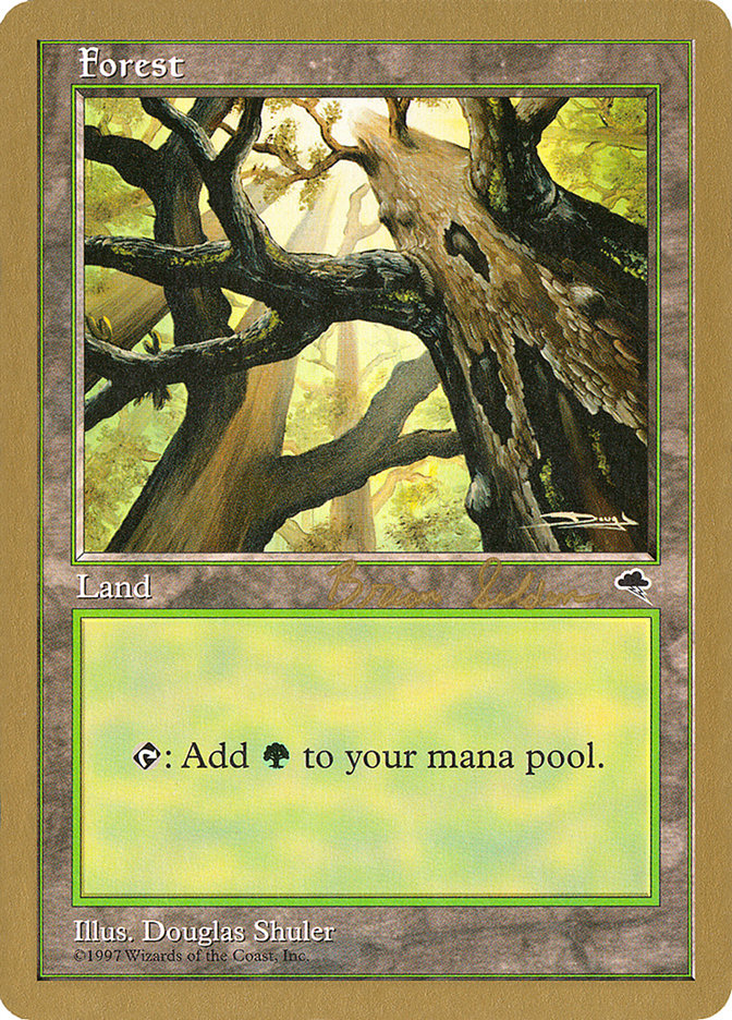 Forest (bs347) (Brian Selden) [World Championship Decks 1998] | North Game Den