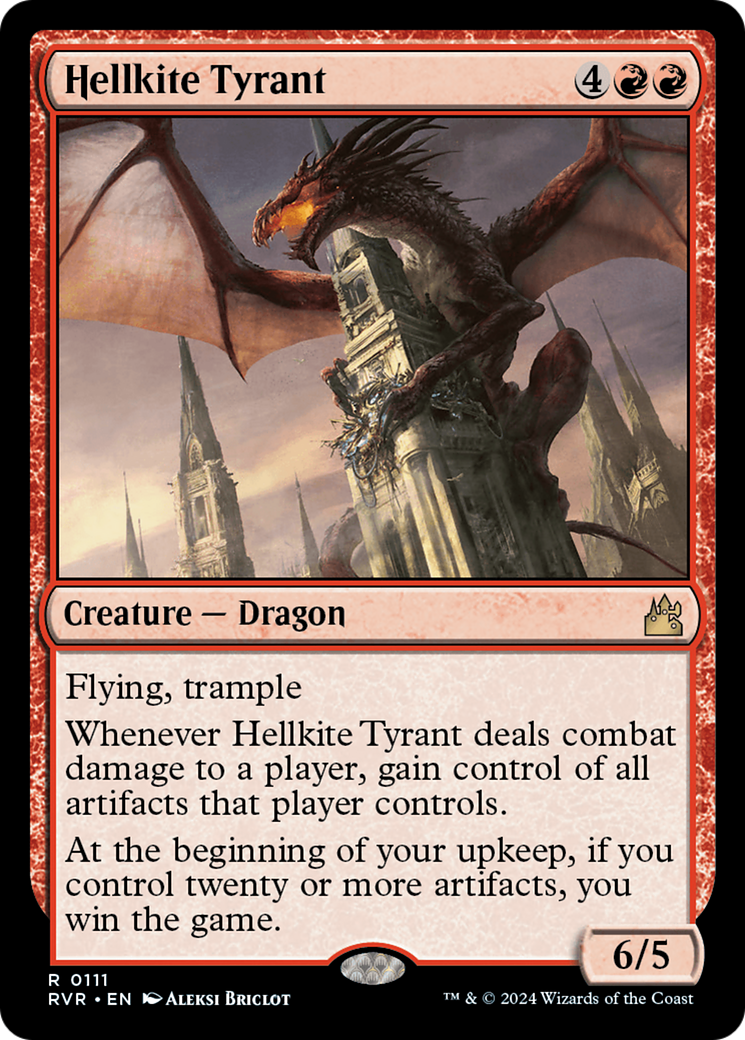 Hellkite Tyrant [Ravnica Remastered] | North Game Den