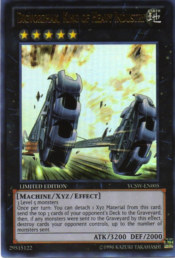 Digvorzhak, King of Heavy Industry [YCSW-EN005] Ultra Rare | North Game Den