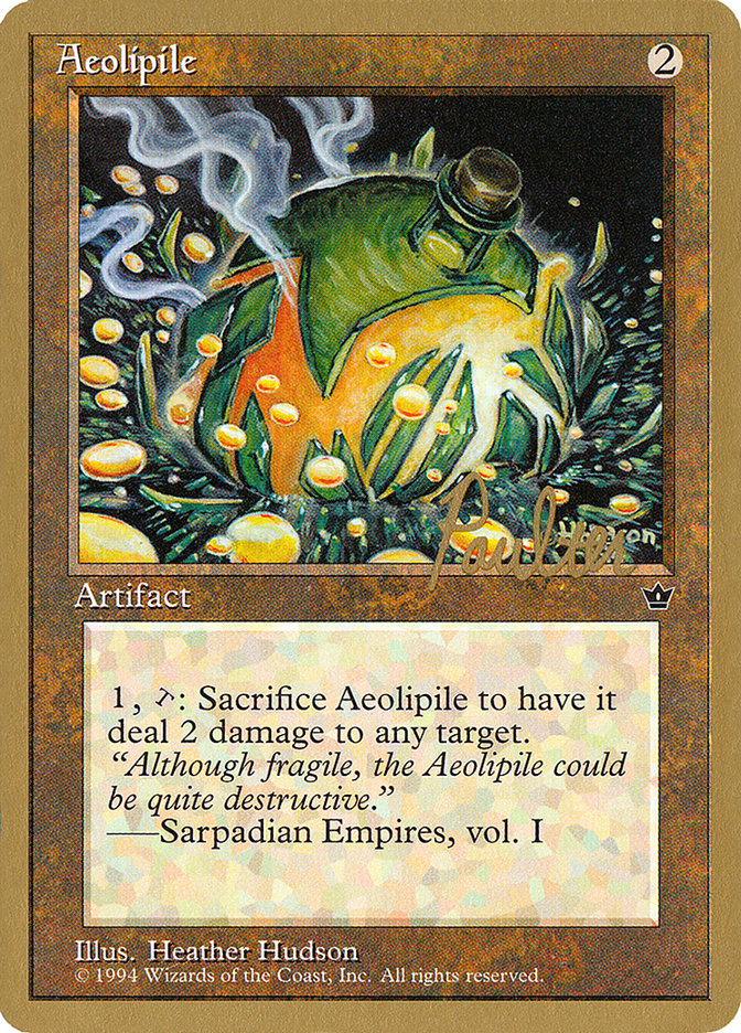 Aeolipile (Preston Poulter) [Pro Tour Collector Set] | North Game Den