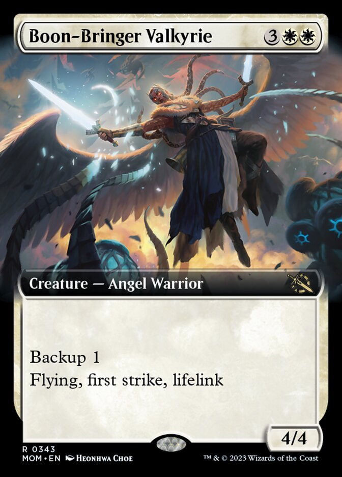 Boon-Bringer Valkyrie (Extended Art) [March of the Machine] | North Game Den