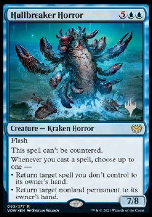 Hullbreaker Horror (Promo Pack) [Innistrad: Crimson Vow Promos] | North Game Den