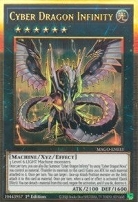 Cyber Dragon Infinity [MAGO-EN033] Gold Rare | North Game Den