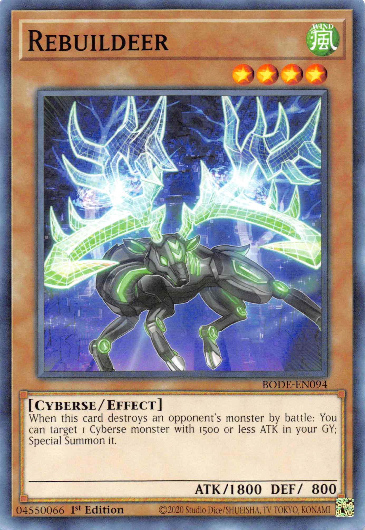 Rebuildeer [BODE-EN094] Common | North Game Den