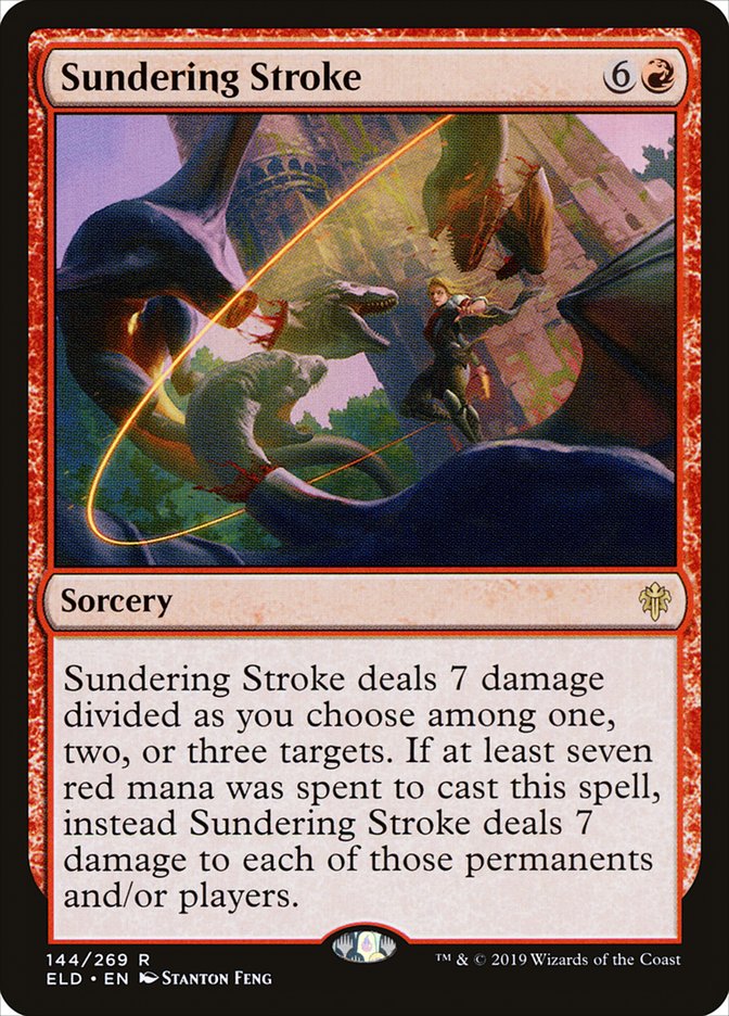 Sundering Stroke [Throne of Eldraine] | North Game Den