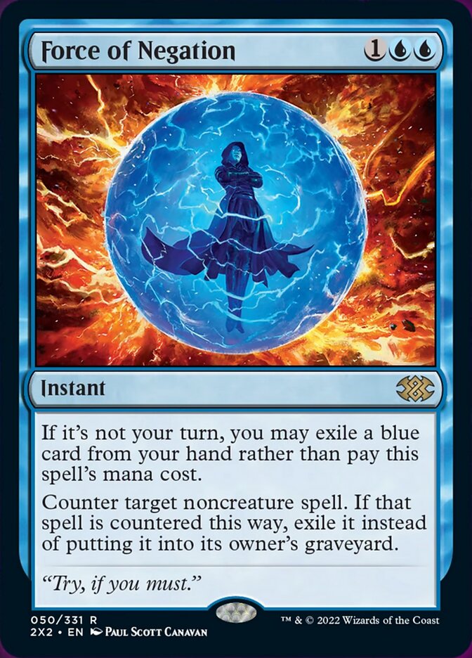 Force of Negation [Double Masters 2022] | North Game Den