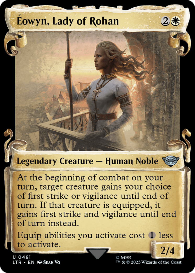 Eowyn, Lady of Rohan [The Lord of the Rings: Tales of Middle-Earth Showcase Scrolls] | North Game Den