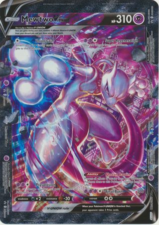 Mewtwo V-Union (Jumbo Card) [Sword & Shield: Black Star Promos] | North Game Den