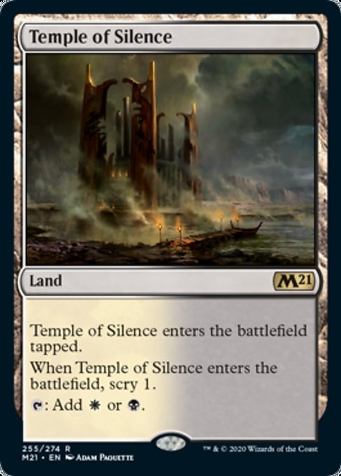 Temple of Silence [Core Set 2021] | North Game Den