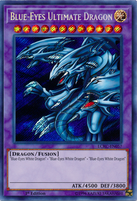 Blue-Eyes Ultimate Dragon [LCKC-EN057] Secret Rare | North Game Den