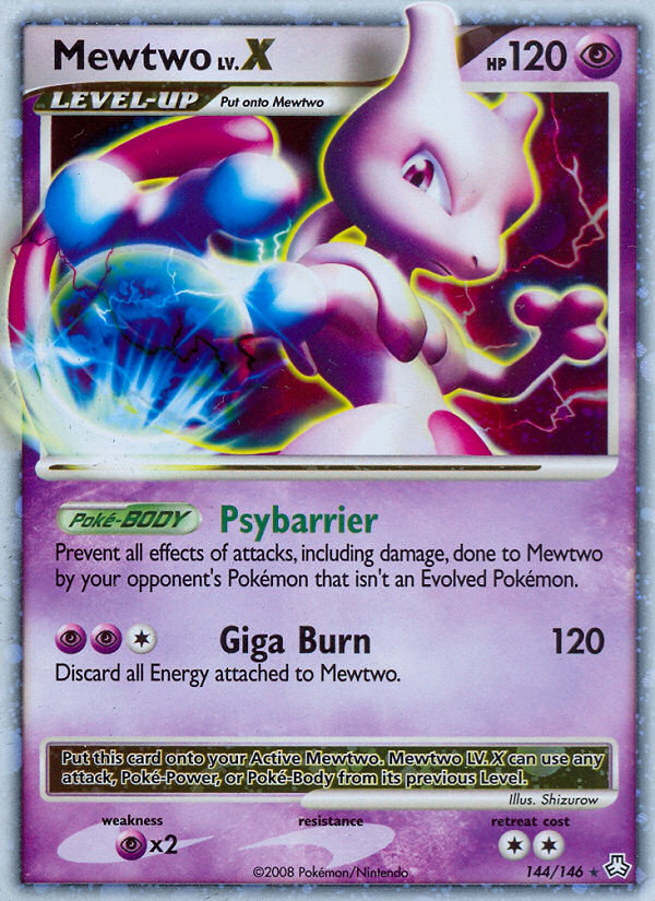 Mewtwo LV.X (144/146) [Diamond & Pearl: Legends Awakened] | North Game Den