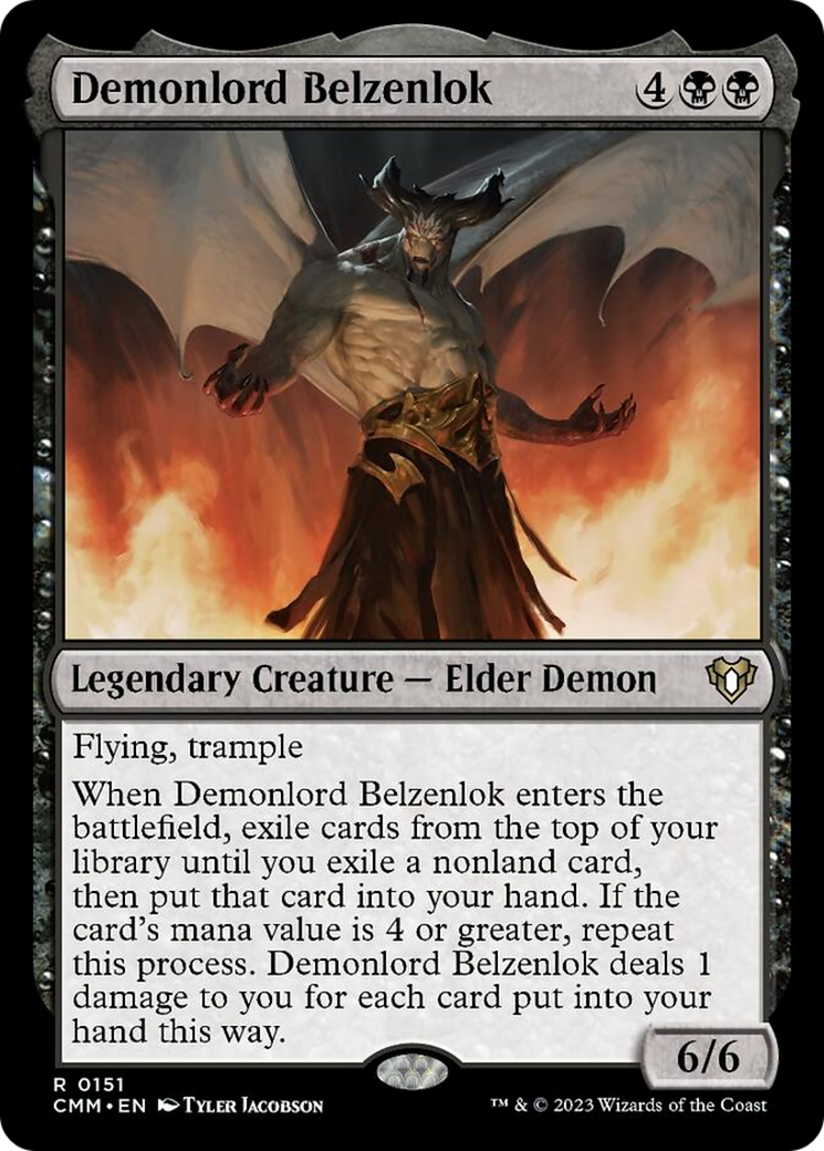 Demonlord Belzenlok [Commander Masters] | North Game Den