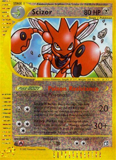 Scizor (7/12) [Box Topper] | North Game Den