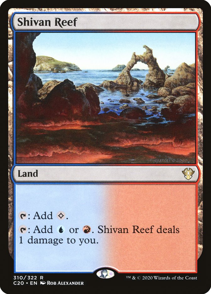 Shivan Reef [Commander 2020] | North Game Den