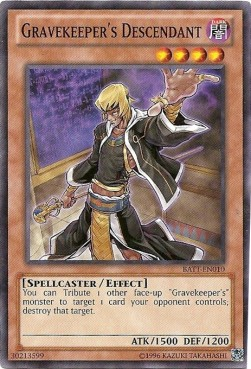 Gravekeeper's Descendant [BATT-EN010] Starfoil Rare | North Game Den