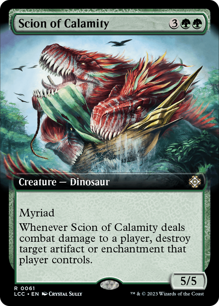 Scion of Calamity (Extended Art) [The Lost Caverns of Ixalan Commander] | North Game Den