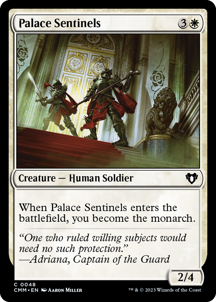 Palace Sentinels [Commander Masters] | North Game Den