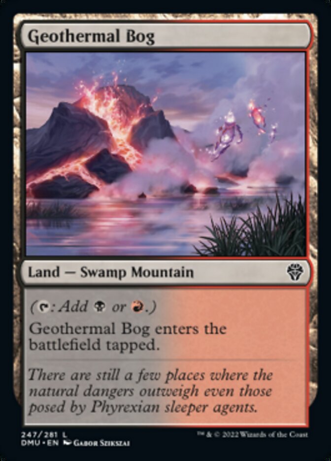 Geothermal Bog [Dominaria United] | North Game Den