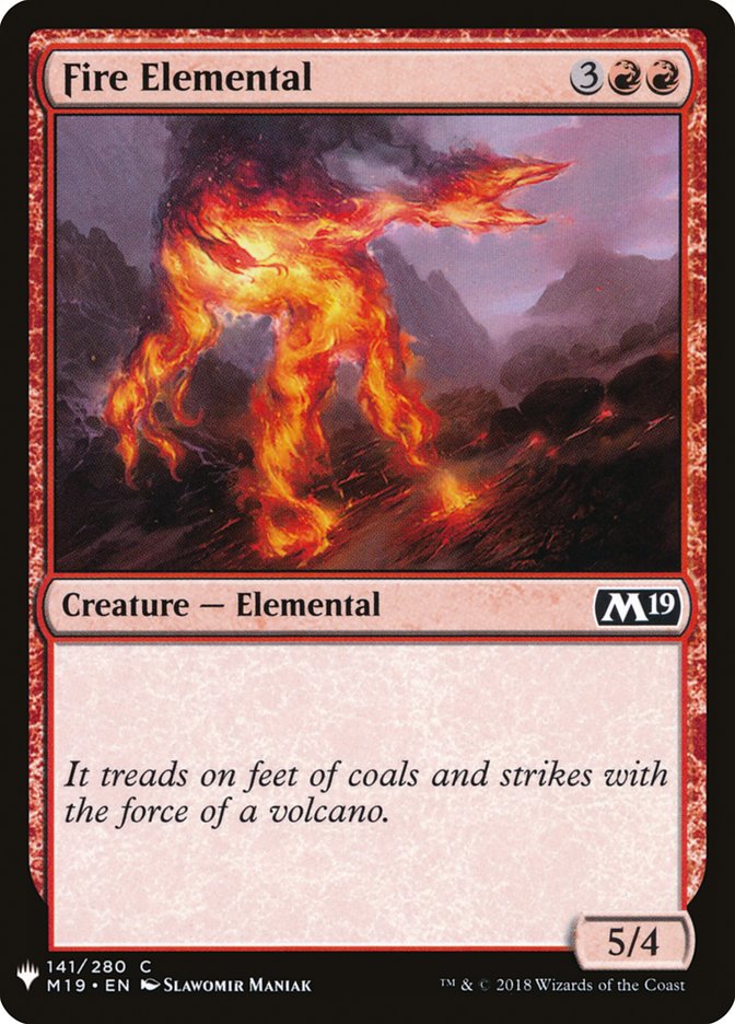 Fire Elemental [Mystery Booster] | North Game Den