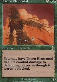 Thorn Elemental (Oversized) [Oversize Cards] | North Game Den