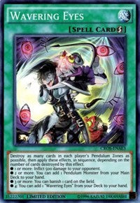 Wavering Eyes [CROS-ENAE3] Super Rare | North Game Den