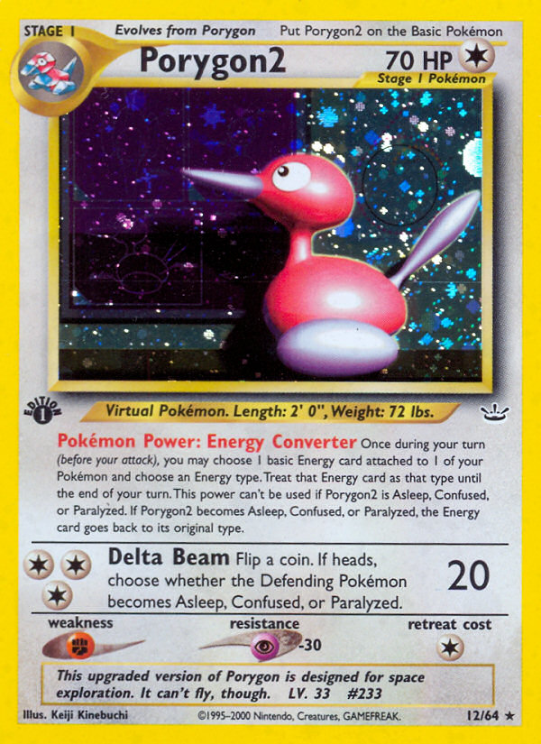 Porygon2 (12/64) [Neo Revelation 1st Edition] | North Game Den