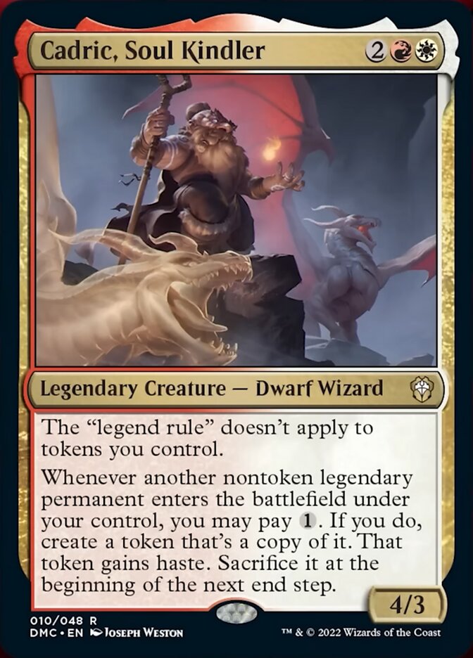 Cadric, Soul Kindler [Dominaria United Commander] | North Game Den