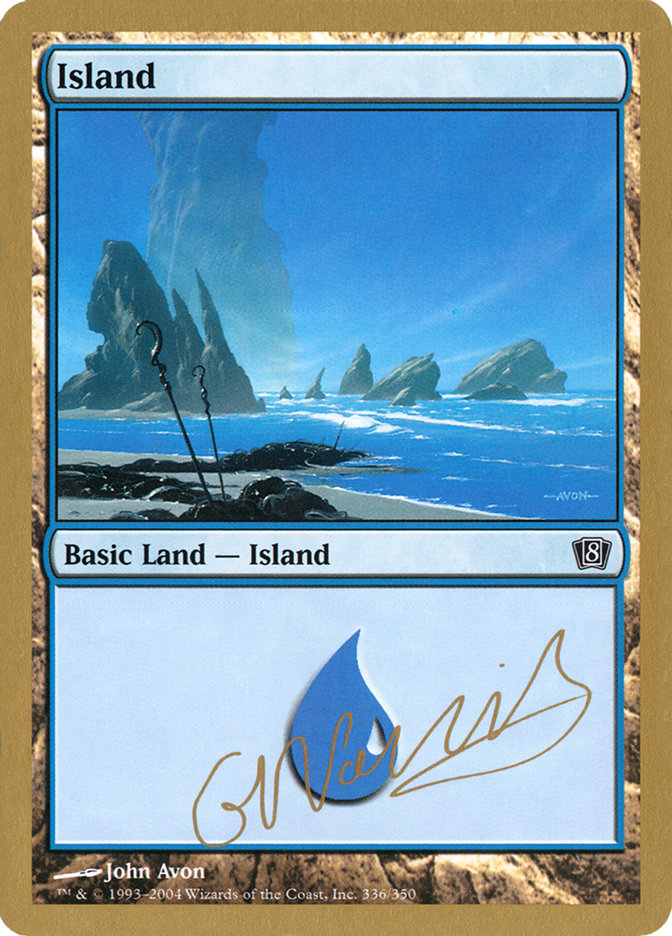 Island (gn336) (Gabriel Nassif) [World Championship Decks 2004] | North Game Den