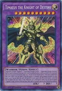 Timaeus the Knight of Destiny [DRL2-EN001] Secret Rare | North Game Den