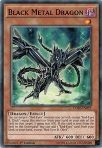 Black Metal Dragon [CORE-EN022] Common | North Game Den