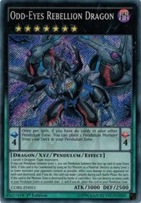 Odd-Eyes Rebellion Dragon [CORE-EN051] Secret Rare | North Game Den