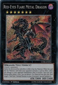 Red-Eyes Flare Metal Dragon [CORE-EN054] Secret Rare | North Game Den