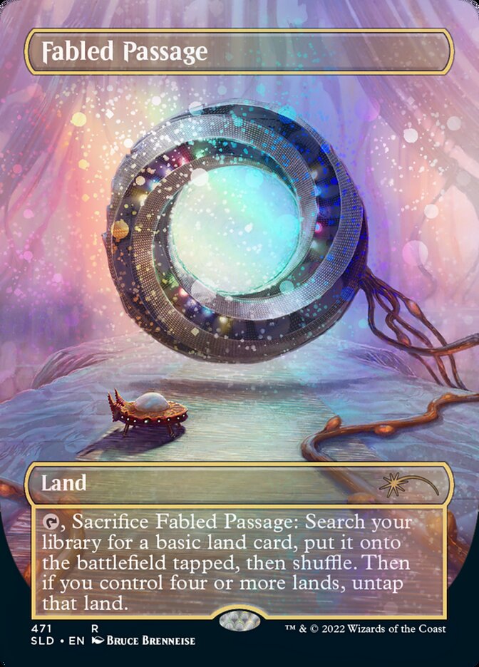 Fabled Passage (Galaxy Foil) [Secret Lair Drop Series] | North Game Den