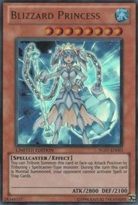 Blizzard Princess [YG07-EN001] Ultra Rare | North Game Den