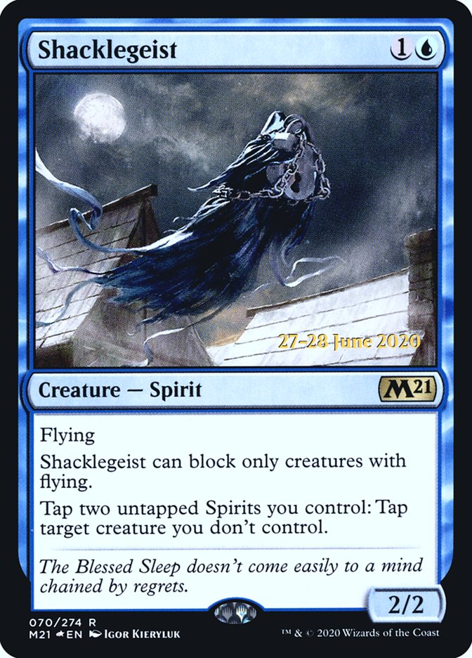 Shacklegeist  [Core Set 2021 Prerelease Promos] | North Game Den