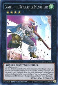Castel, the Skyblaster Musketeer [CT12-EN006] Super Rare | North Game Den