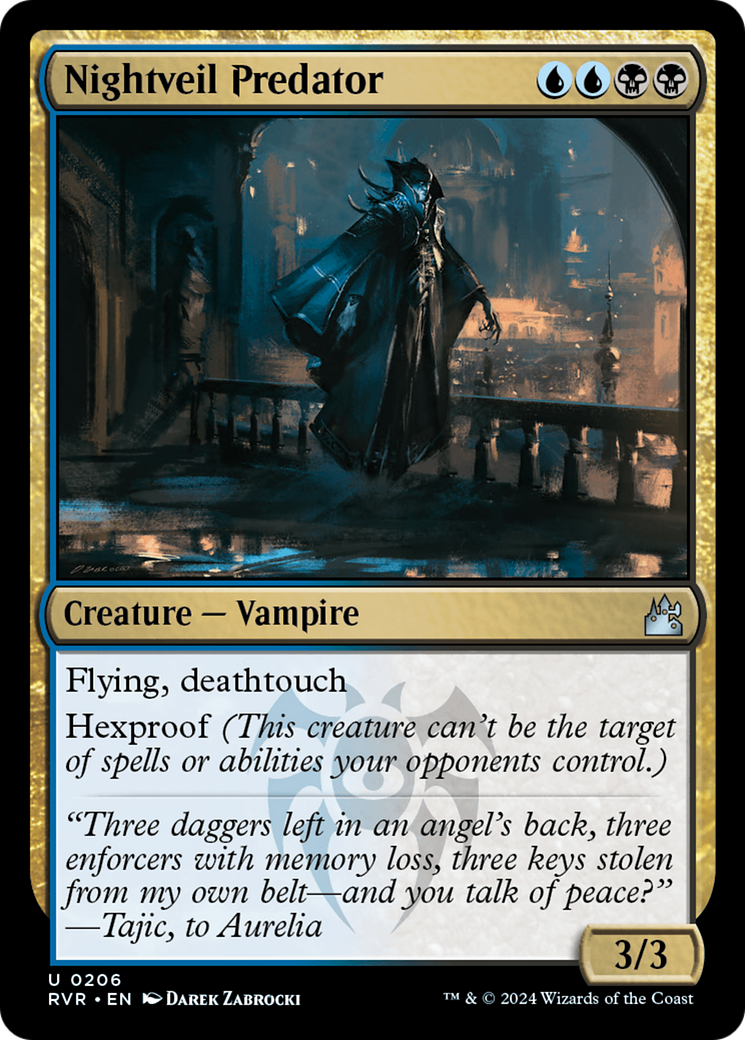 Nightveil Predator [Ravnica Remastered] | North Game Den