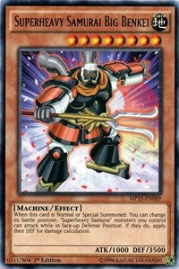 Superheavy Samurai Big Benkei [MP15-EN069] Rare | North Game Den