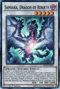 Samsara, Dragon of Rebirth [MP15-EN097] Super Rare | North Game Den